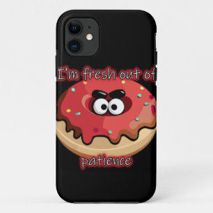 Angry Donut: Verfrist uit geduld iPhone 11 Hoesje