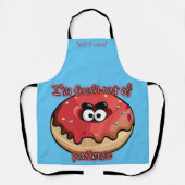 Angry Donut: Verfrist uit geduld Schort (Voorkant)