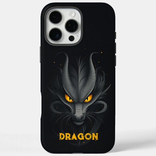 Angry Dragon Black Case-Mate iPhone Case (Achterkant)