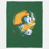  Angry Duck Fleece Deken (Voorkant)