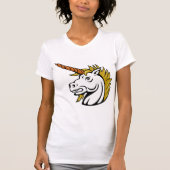 Angry Eenhoorn Vrouwen T-shirt (Voorkant)