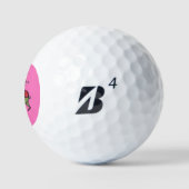 Angry Elf Bridgestone e6 golfballen 3 pk (Logo)