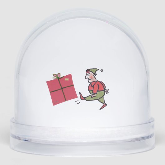Angry Elf snow globe (Avant)