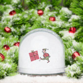 Angry Elf snow globe (Noël)