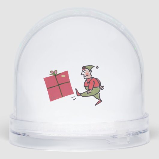 Angry Elf snow globe (Arrière)