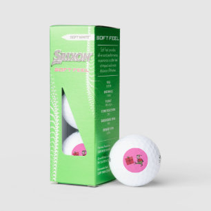 Angry Elf Srixon Soft Fee balles de golf 3 pk