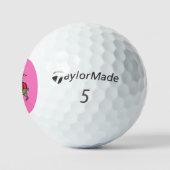 Angry Elf Taylor Made TP5 golfballen 3 pk (Logo)