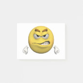Angry emoticon post-it® notes (Voorkant)