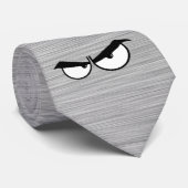 Angry Eyes; Metaalblik Stropdas (Opgerold)