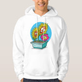 Angry Flowers Mannen Hoodie (Voorkant)