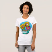 Angry Flowers Vrouwen T-shirt (Voorkant volledig)