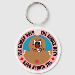 Angry Gingerbrood Man Cookie Sleutelhanger