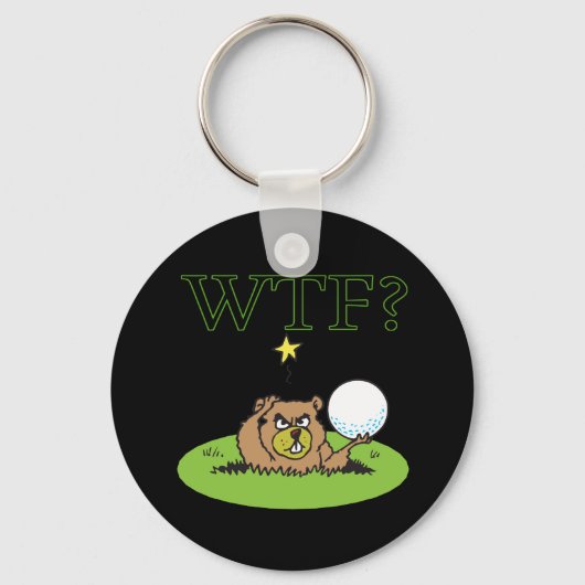 Angry Gopher Sleutelhanger (Voorkant)
