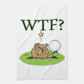 Angry Gopher Theedoek (Verticaal)