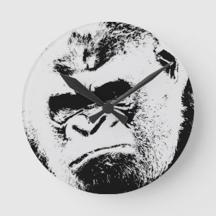 Angry Gorilla Ronde Klok