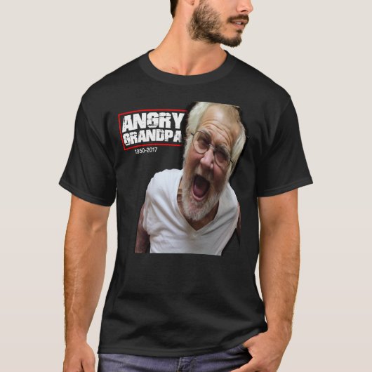 ANGRY GRANDPA in geheugenRIP Klassieke T-Shirt (Voorkant)