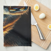 Angry Grizzly Beer Theedoek (Quarter Fold)