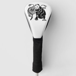 Angry Hippo Monogram Golfheadcover