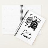 Angry Hippo Monogram Planner (Display)