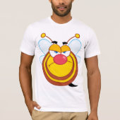 Angry Honey Bee Mannen T-shirt (Voorkant)