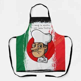 Angry Italy Chef Schort