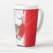 Angry Italy Chef tall mok koffie (Rechterhoek)