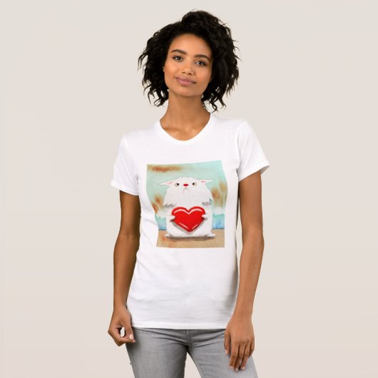 Angry Kat T-shirt (Voorkant volledig)