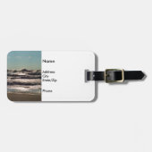 Angry Lake Michigan Bagagelabel (Voorkant horizontaal)