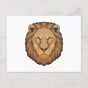 Angry Lion Briefkaart