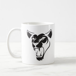 Angry Lion Face Koffiemok