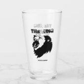 Angry Lion Glas (Achterkant)