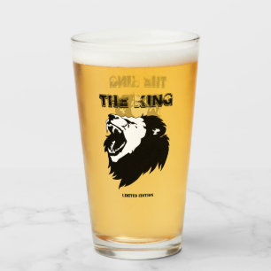Angry Lion Glas