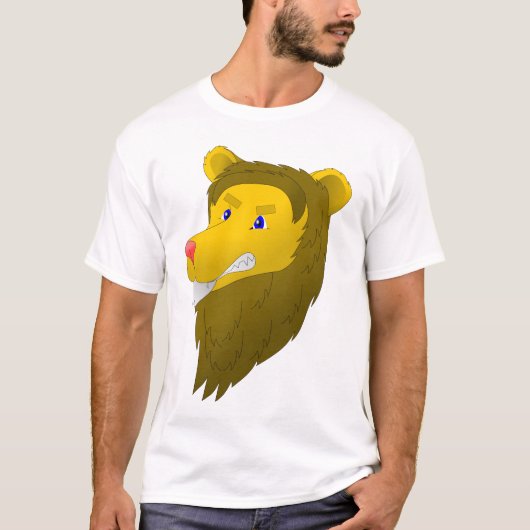 Angry Lion T-shirt (Voorkant)