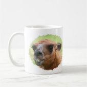 Angry Llama wacht tot ik koffie Humor heb gehad Koffiemok (Links)