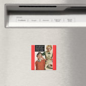 Angry mama en Ruined Cake -  Funny Magneet (Insitu (Vaatwasser))