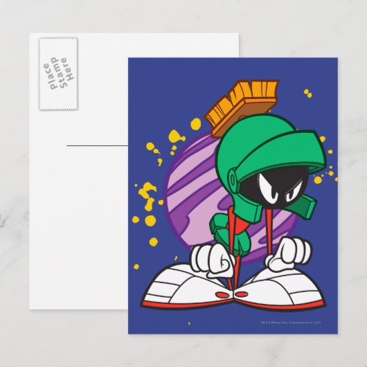 Angry Marvin Briefkaart (Voorkant / Achterkant)