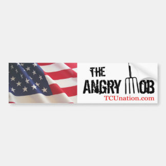 Angry Mob 1 Bumpersticker