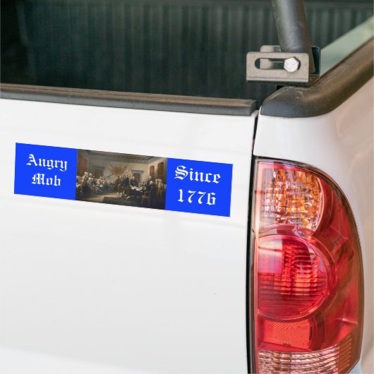 Angry Mob Bumpersticker (Op Truck)