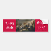 Angry Mob Bumpersticker (Voorkant)