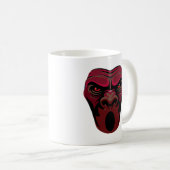 Angry Monkey Face Koffiemok (Voorkant rechts)