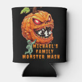 Angry Monster Mash Beer Koelbox Custom Koozie (Achterkant)