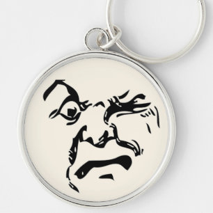 ANGRY MOON SLEUTELHANGER