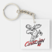 Angry Moose Canadian AF Sleutelhanger (Voorkant)