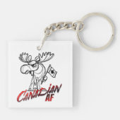 Angry Moose Canadian AF Sleutelhanger (Achterkant)