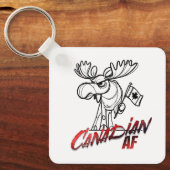 Angry Moose Canadian AF Sleutelhanger (Voorkant)