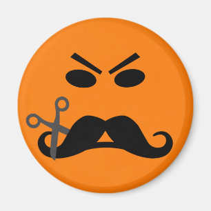 Angry Mustache magnet Magneet