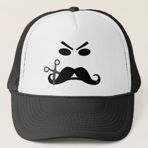 Angry Mustache pet - kies kleur