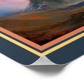 "Angry Nature" #2 Impression Art Déco des années 1 (Coin)