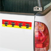Angry ninjas bumpersticker (Op Truck)