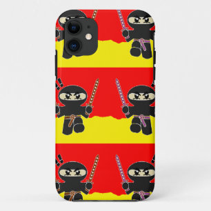 Angry ninjas iPhone 11 hoesje